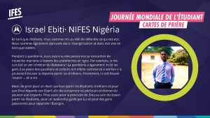 Journe mondiale de ltudiant Israel Ebiti NIFES Nigria