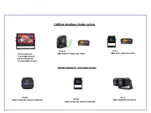 Collision Avoidance Radar system XRDMW 744 QHDR 7