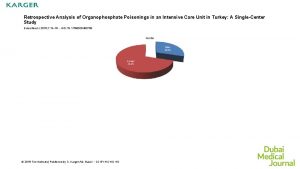 Retrospective Analysis of Organophosphate Poisonings in an Intensive