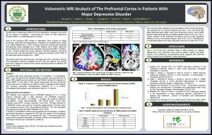 Volumetric MRI Analysis of The Prefrontal Cortex in