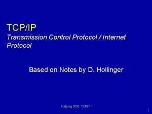 TCPIP Transmission Control Protocol Internet Protocol Based on