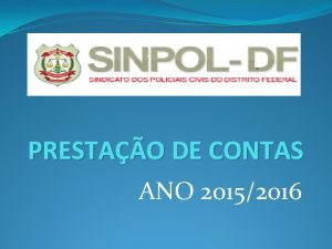 PRESTAO DE CONTAS ANO 20152016 Balano Patrimonial COMBUSTVEL