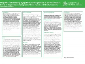 Idiopathic Inflammatory Myopathies how significant is creatine kinase