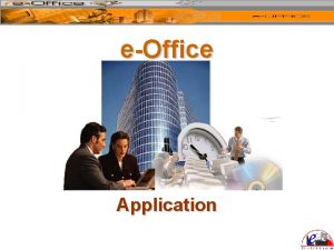 eOffice Application eOffice Homepage Type http 172 162