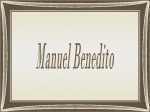 Manuel Benedito Vives nasceu em Valencia Espanha em