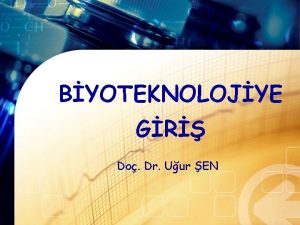 BYOTEKNOLOJYE GR Do Dr Uur EN Biyoteknolojinin Hayvanclkta