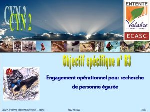 Engagement oprationnel pour recherche de personne gare CHEF