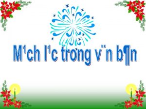 TIT 8 I MCH LC V NHNG YU
