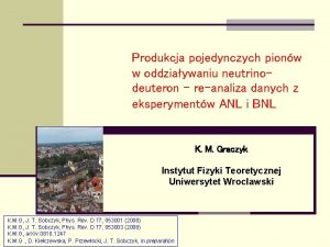 Produkcja pojedynczych pionw w oddziaywaniu neutrinodeuteron reanaliza danych