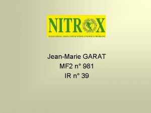 JeanMarie GARAT MF 2 n 981 IR n