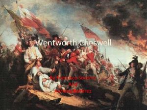 Wentworth Cheswell By Francisco Socorro And Adriano Ramirez