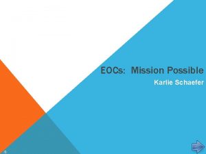 EOCs Mission Possible Karlie Schaefer ATeam Mission Top