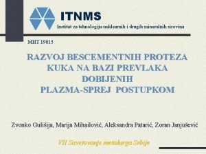 ITNMS Institut za tehnologiju nuklearnih i drugih mineralnih