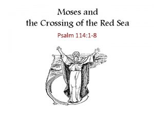 Moses and the Crossing of the Red Sea