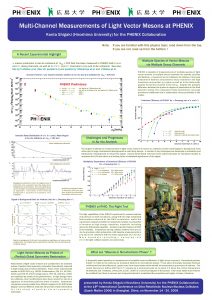 MultiChannel Measurements of Light Vector Mesons at PHENIX