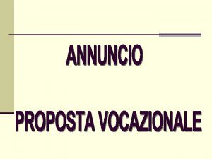 ANNUNCIARE In un mondo ipermediale saturo di messaggi