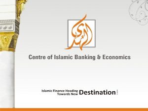 IDBs Microfinance Development Program Islamic Financial Services Industry