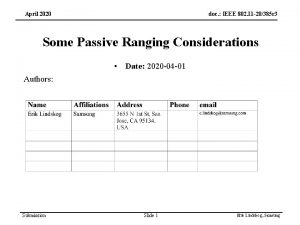 April 2020 doc IEEE 802 11 20385 r