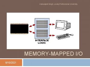 Kanwaljeet Singh Lovely Professional University MEMORYMAPPED IO 9102021