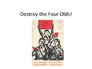 Destroy the Four Olds Chapter Summary The girls