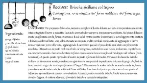 Recipes Brioche siciliane col tuppo Cooking time 10