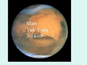 Mars Yuk Yung 3 14 05 Earth 13