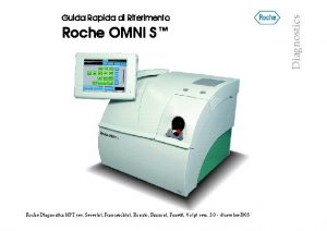 Roche OMNI S Roche Diagnostics NPT rev Severini