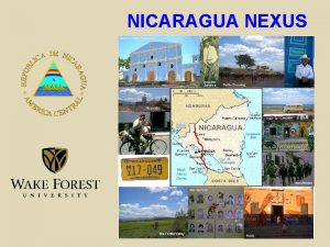 NICARAGUA NEXUS NICARAGUA NEXUS The Beginning Babcocks Project