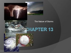 The Nature of Storms CHAPTER 13 Air Mass