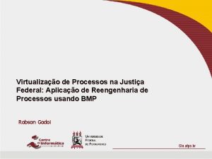 Virtualizao de Processos na Justia Federal Aplicao de