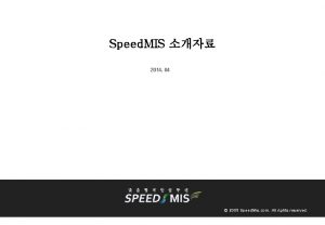 Speed MIS 2014 04 2005 Speed Mis com