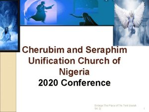 Cherubim and Seraphim Unification Church of Nigeria 2020