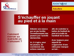 Animhnd Adultes Schauffer en jouant au pied et