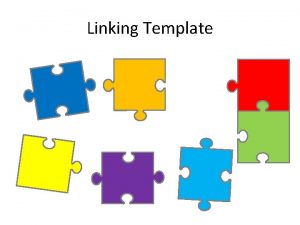 Linking Template Example Bullet Point Slide Bullet point