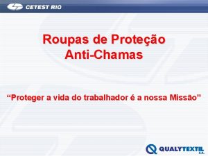 Roupas de Proteo AntiChamas Proteger a vida do