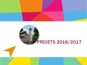 PROJETS 20162017 Recette pour russir un projet Matriel