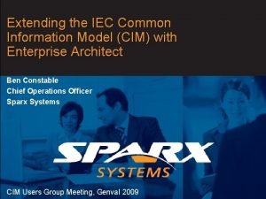 Extending the IEC Common Information Model CIM with