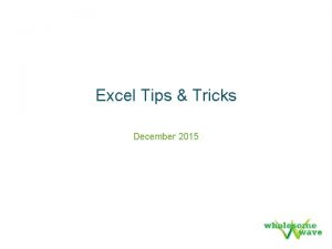 Excel Tips Tricks December 2015 Commonly Used Shortcuts