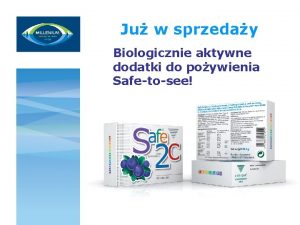 Ju w sprzeday Biologicznie aktywne dodatki do poywienia