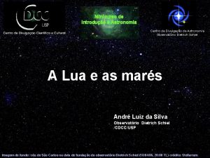 Minicurso de Introduo Astronomia Centro de Divulgao da