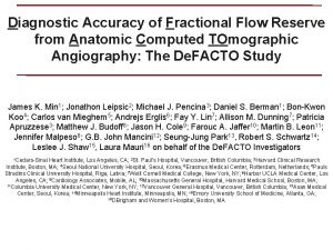 Diagnostic Accuracy of Fractional Flow Reserve from Anatomic