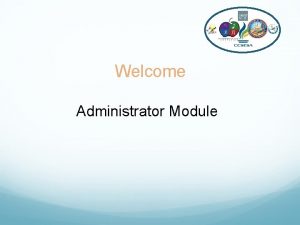 e 12 nc K llia A Welcome Administrator