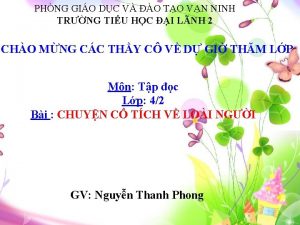 PHNG GIO DC V O TO VN NINH