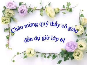 Gio vin Thanh Thy Trng THCS Hi nh