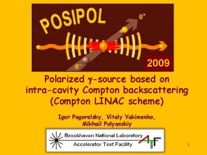 2009 Polarized gsource based on intracavity Compton backscattering