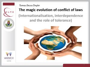 Tamas Dezso Ziegler The magic evolution of conflict
