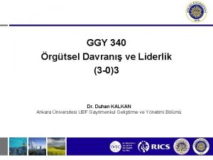 GGY 340 rgtsel Davran ve Liderlik 3 03