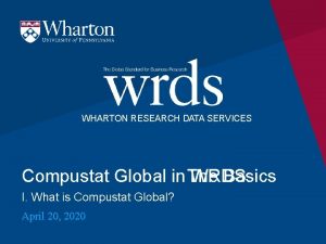 Compustat global