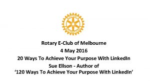 Rotary EClub of Melbourne 4 May 2016 20