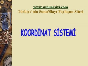 www sunuarsivi com Trkiyenin SunuSlayt Paylam Sitesi Balang